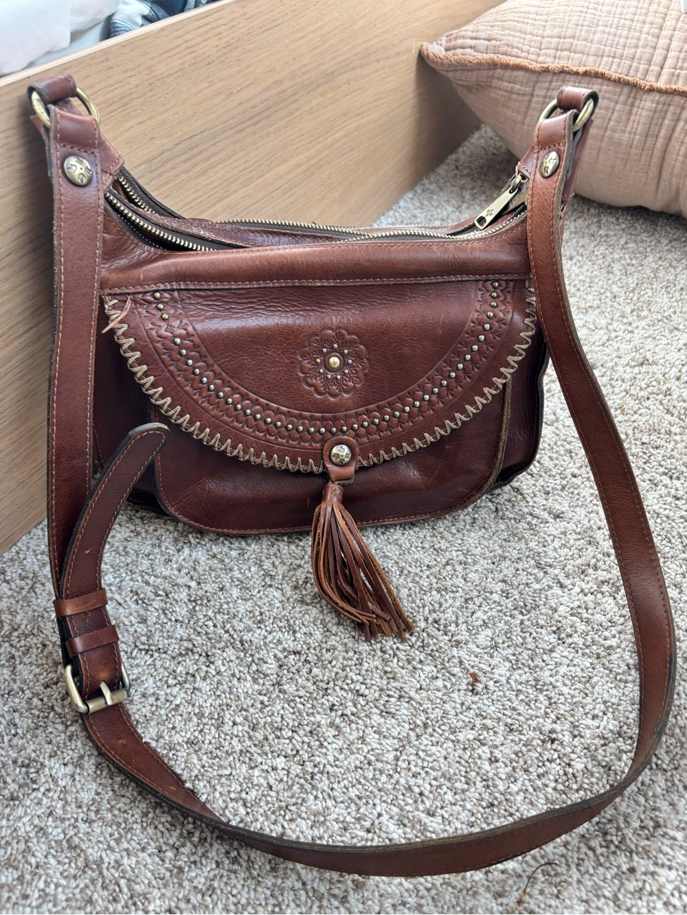 Patricia Nash leather handbag